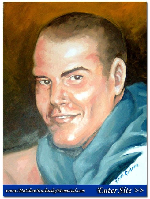 A portrait of Matthew